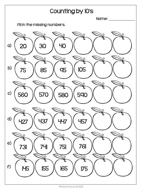 Image result for Grade 2 Counting Worksheets