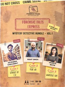 Forensic Files Detective Mystery Bundle Vol. 1 | Mini Unsolved Case ...