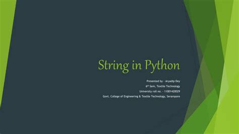 How to Use String in Python 的图像结果