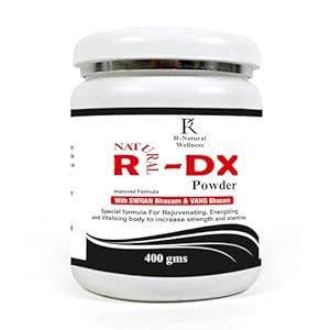 R-NATURAL WELLNESS R-DX Powder | Strength & Vitality Booster with Swarn ...