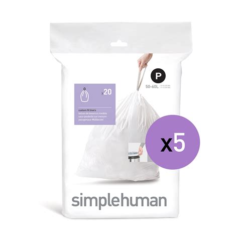 Simplehuman Size P Trash Bags at Pearl Brandon blog