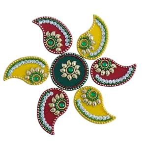 Buy SimpliKart Acrylic Handcrafted Decorative Diwali Rearrangeable ...