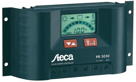 PR3030 Steca | Steca 12 V, 24 V 30A Solar Charge Controller | 860-2881 ...