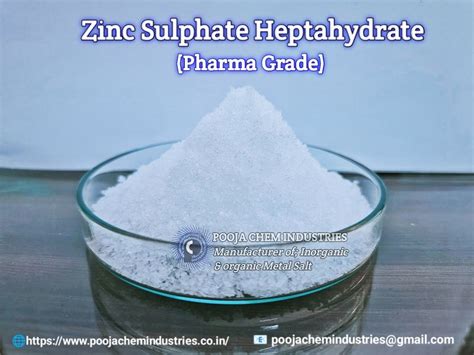 Zinc Sulphate Heptahydrate Manufacturer, Supplier from Mumbai