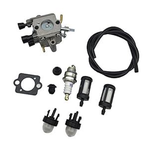 Buy Cyruss Carburetor Fuel Filter Kits for Stihl FS 120 200 020 202 200 ...