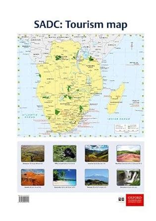 SADC: Tourism map : Amazon.in: Books