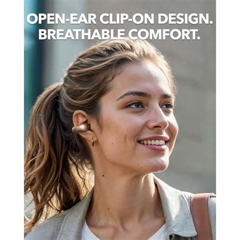 Soundcore C40i by Anker, Open-Ear Earbuds, Clip-On Headphones, Flexibl ...