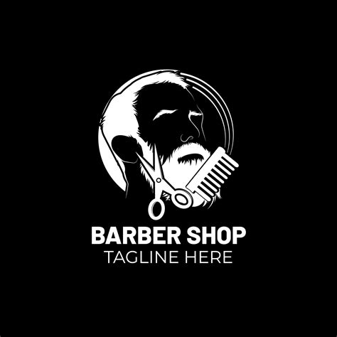 Barber Shop Logo - MasterBundles
