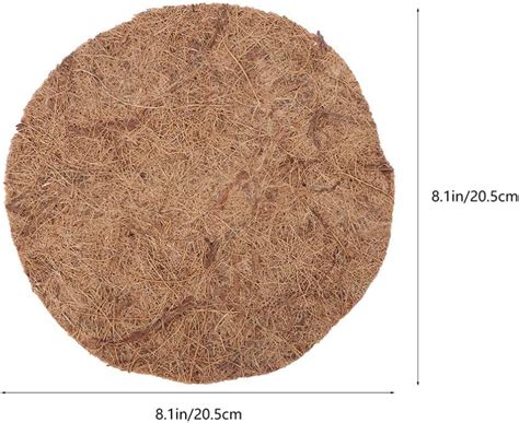 Buy DOITOOL 6pcs Bird Breeding Nest Mat Egg Nest Liner Mat Pads Coconut ...