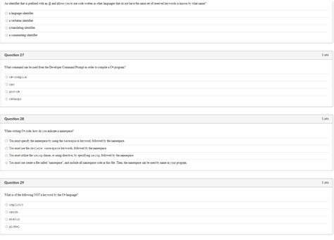 C Programming Practice Test 的图像结果