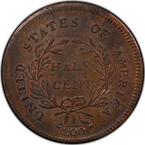Half Cent 1796 Liberty Cap, Coin from United States - Online Coin Club