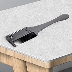 Buy LICHTS Razor Comb Hair Thinning Comb Slim Haircuts Cutting Tool ...