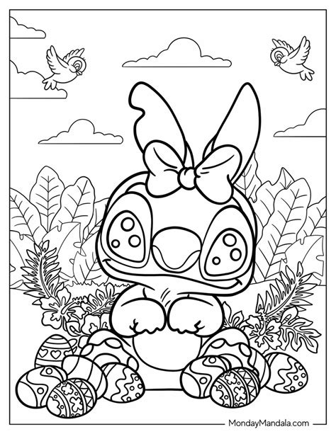 24 Disney Easter Coloring Pages (Free PDF Printables)