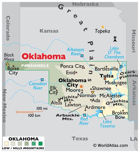 Map Of Oklahoma Oklahoma City Wards