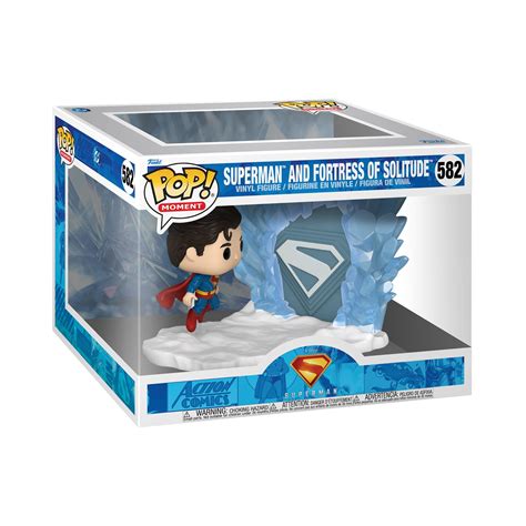 Funkopop Moment Superman 2025 S2 Superman With Fortress Of Solitude ...