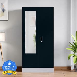 Godrej Interio Slimline 2 Door with Locker and Drawer and Curvilinear ...