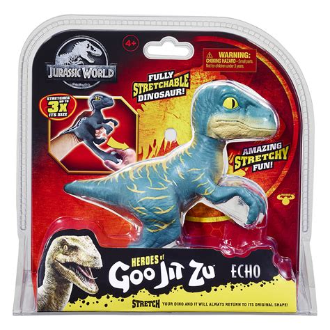 Buy Heroes of Goo Jit Zu Licensed Jurassic World Hero Pack - Echo ...