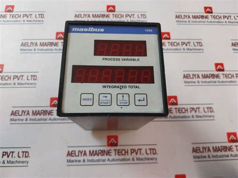 Masibus 1006 Flow Rate Totalizer / Indicator 4 To 20Ma Dc – Aeliya ...