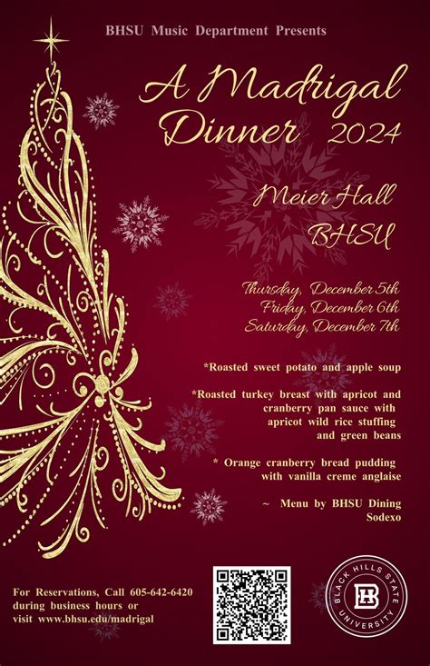 Madrigal Dinner, 700 Yellow Jacket Lane, Spearfish, SD, United States ...