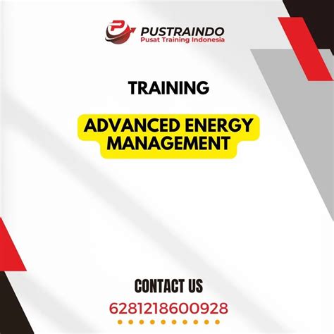 Training Advanced Energy Management | Pustraindo