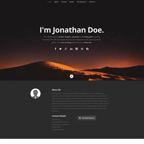 Image result for HTML Website Template