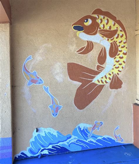 Angry Fish Sushi - East Bay Walls
