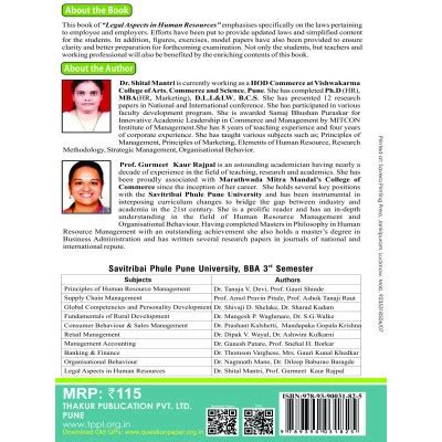 Legal Aspects In Human Resources BBA Third semester Third sem 3rd sem ...