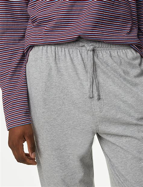 Buy Pure Cotton Striped Pyjama Set at Marks & Spencer