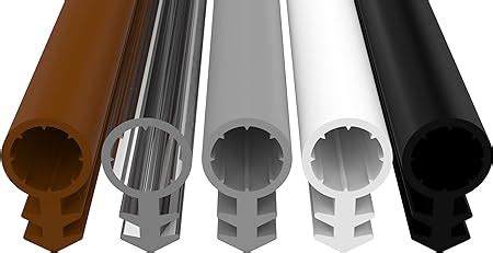 Guarnizione Fermavetro Interna Up5 Complastex Per Finestra, Spessore 5 Mm, Finitura Marrone - Foto 3