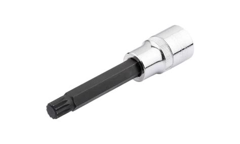 RS PRO | RS PRO 1/2 in Drive Bit Socket, XZN Spline Bit, M12, 100 mm ...