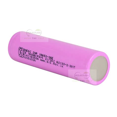 DMEGC 2600mAh INR18650-26E 3.7V Li-Ion Battery