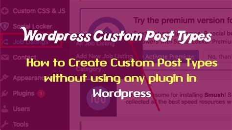 Image result for How to Create Post Type
