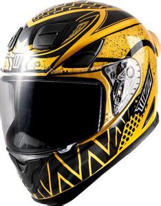 Tiivra Buzzy Noir Motorsports Helmet - Buy Tiivra Buzzy Noir ...