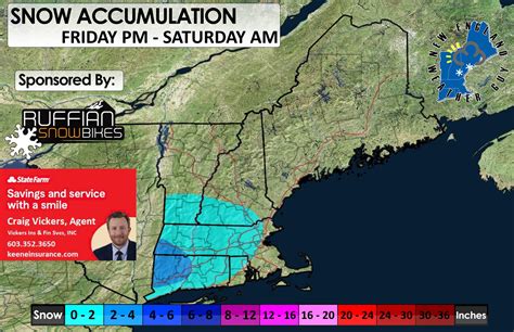 FIRDAY-SATURDAY UPDATE - New England Weather Guy