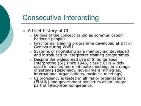 Image result for Example Consecutive Interpreter Symbols