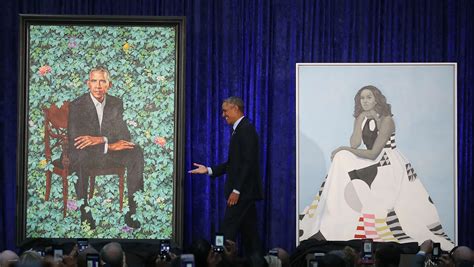 See the Detroit Institute of Arts painting by Obama's portrait artist - who painted barack obama's portrait