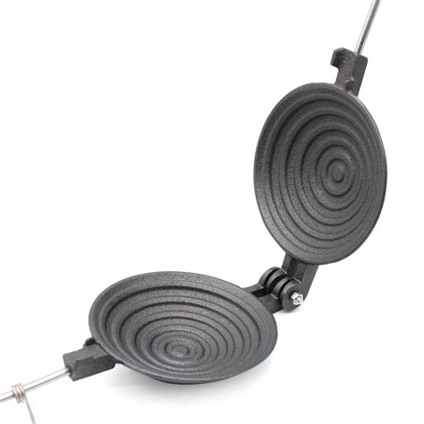 Cast Iron Jaffle Sandwich Maker with Handle | Braai Toasties