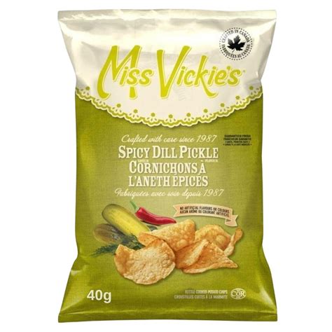 TRENDNSAVE Miss Vickies - Spicy Dill Pickle Kettle Cooked India | Ubuy