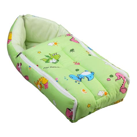 LuvLap 3 in 1 Baby Bed, Sleeping Bag & Carry Nest, Cotton Baby Bedding ...