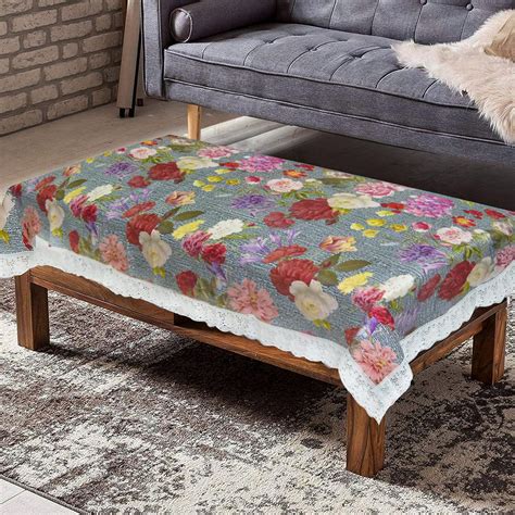 Buy OrientalWeavers PVC Centre Table Cover, Protective Desk Cover ...
