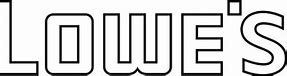 Image result for Lowe's Logo Black and White