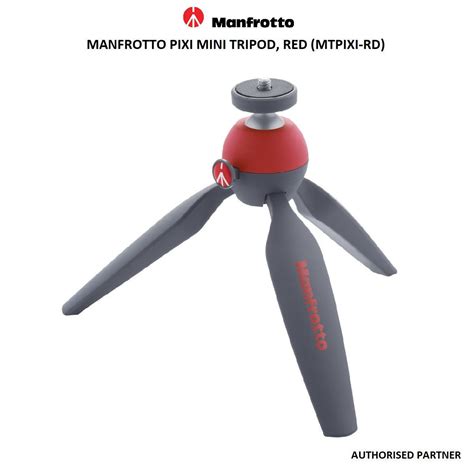 Manfrotto PIXI Mini Tripod (Red) | Future Forward