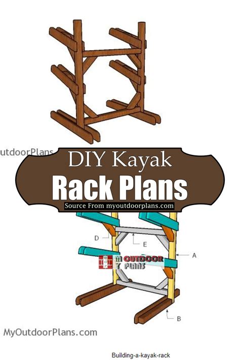 Build a Kayak Rack Plans 的图像结果