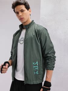 HRX by Hrithik Roshan Full Sleeve Solid Men Sports Jacket - Buy HRX by ...