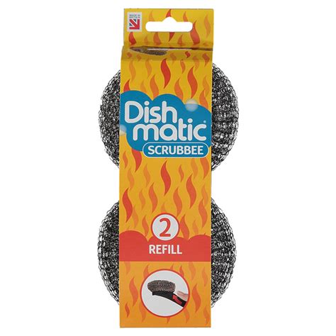 Dish Matic Dish Wand Sponge Refill |Scrubber for Dishwashing ...