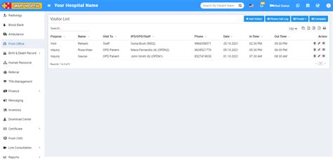 General Overview - Smart Hospital : Hospital Management System by QDOCS