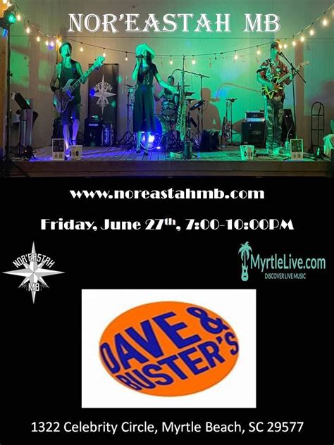 Nor’Eastah MB live at Dave and Busters!, Dave and Busters Broadway at ...