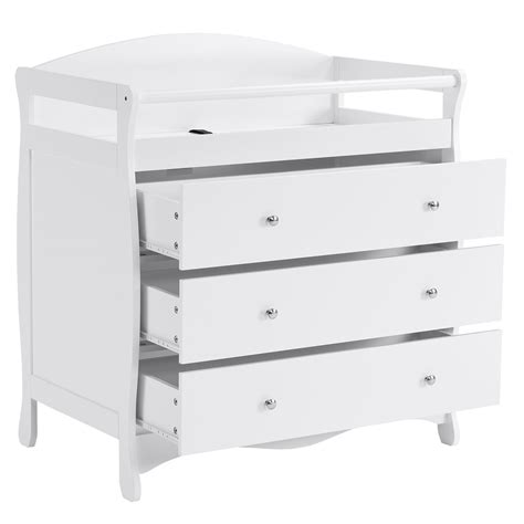 Solid Wood Dresser With Changing Table at Louis Mitchell blog