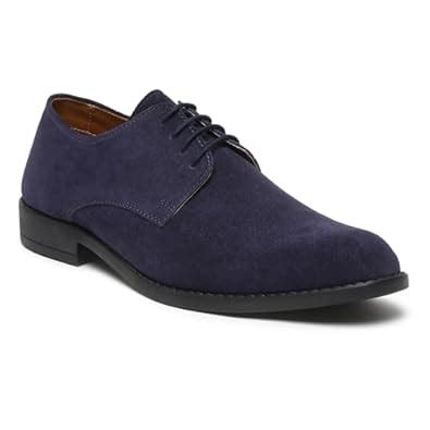 Buy LOUIS STITCH Men's Formal Shoes | Italian Suede Leather Lace-Up ...