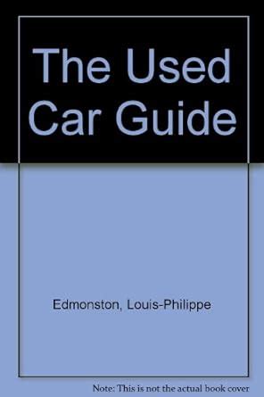 Buy The Used Car Guide Book Online at Low Prices in India | The Used ...